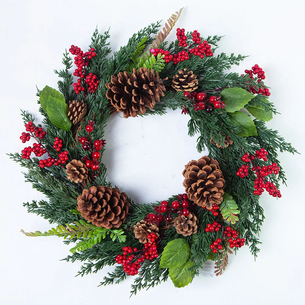 Beautiful Christmas Cranberry Door Wreath