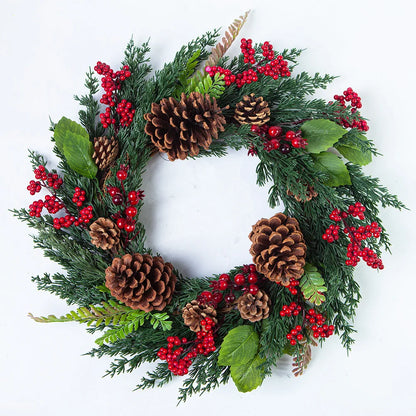 Beautiful Christmas Cranberry Door Wreath