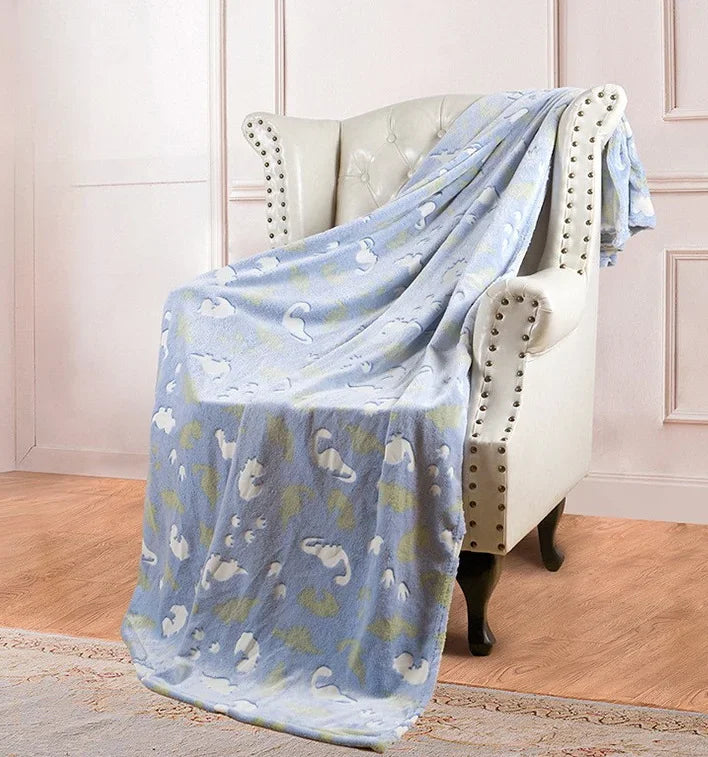 Cozy Bright Throw Blanket