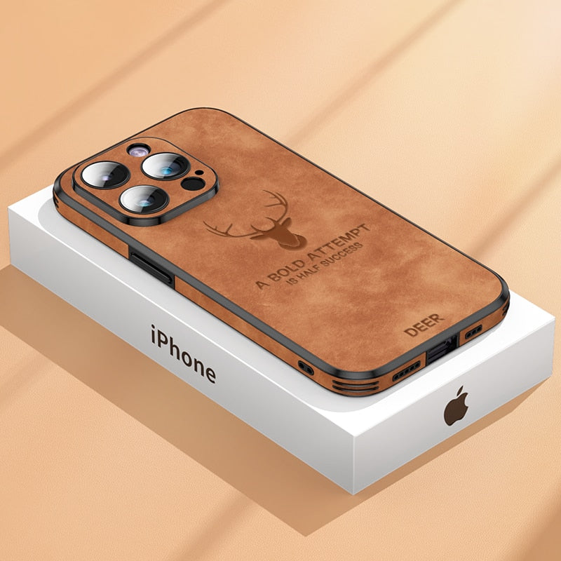 Durable Leather Phone Cover | Protective Slim Fit