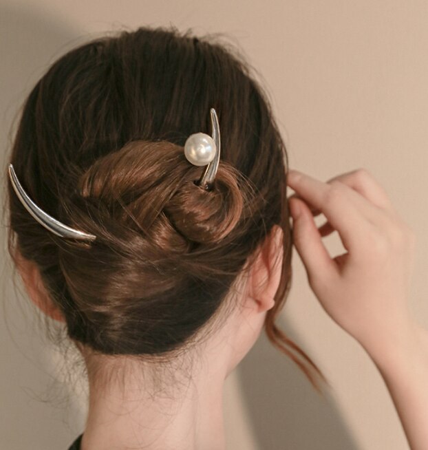 Trendy Crescent Moon Hair Clips