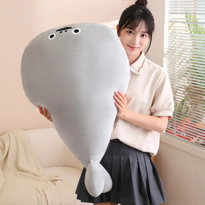 Big Cuddly Whale Plush Toy