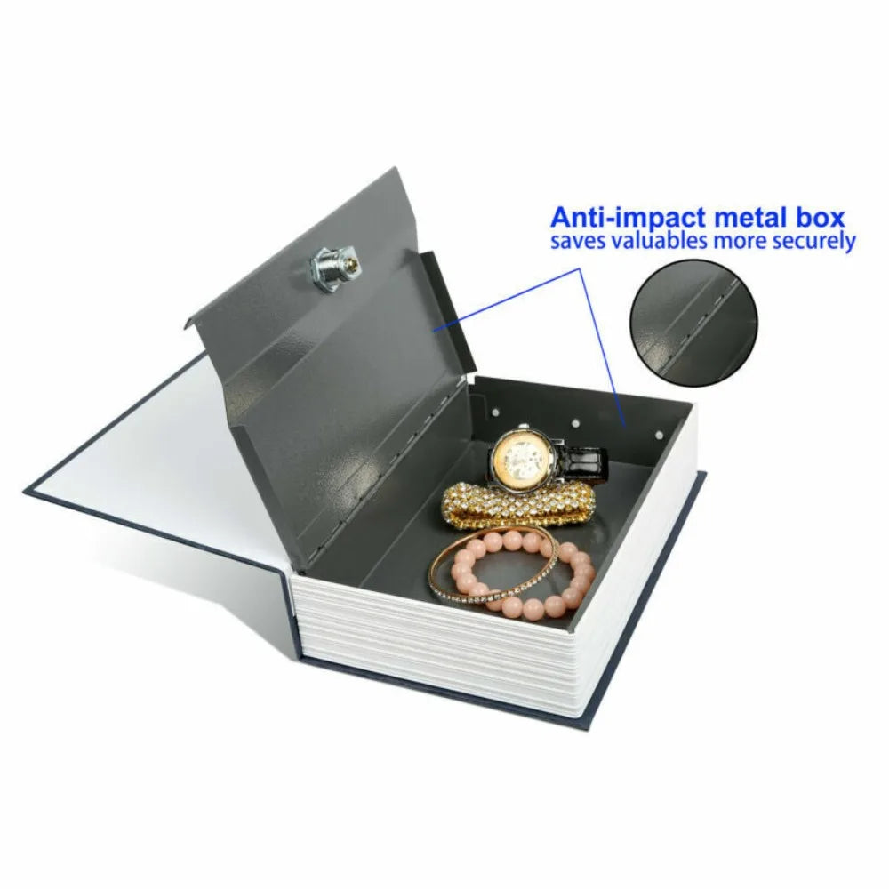 Hidden Safe Book Box with Lock
