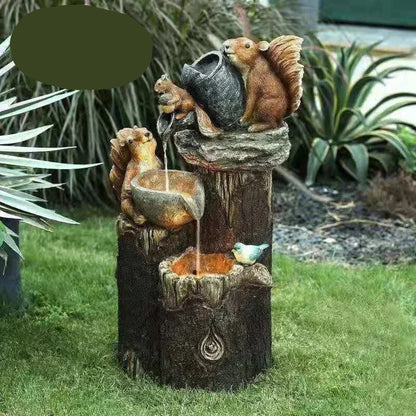 Sustainable Garden Solar Duck Water Feature
