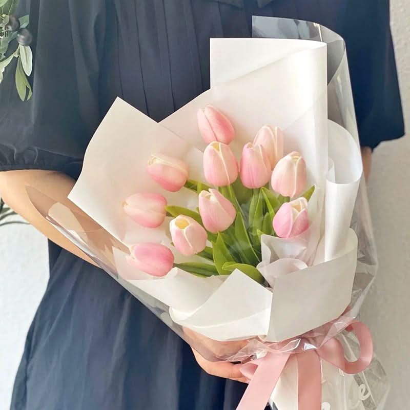 Artificial Realistic Tulip Bouquet Decoration
