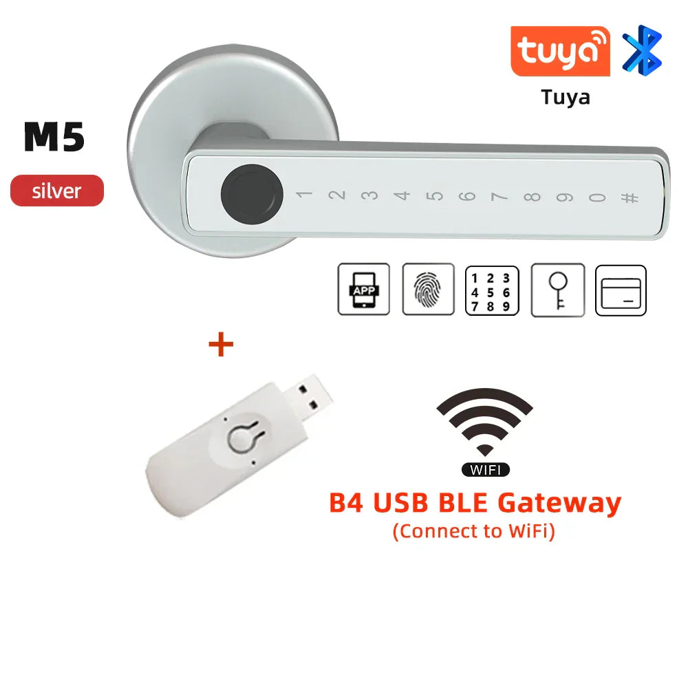 Wireless Fingerprint Door Lock Keyless Entry System