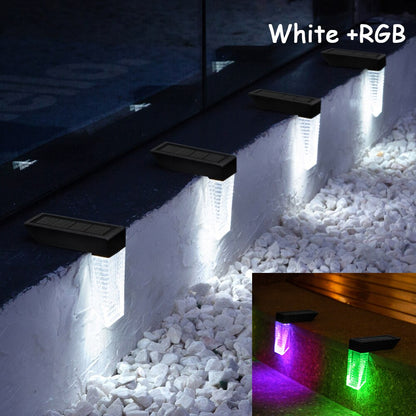 Bright Solar Powered Yard Lamp