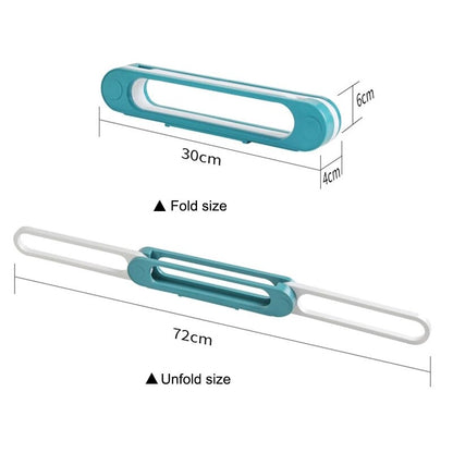 Foldable Wall Mount Shoe Organizer Rack