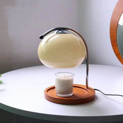Warm Glass Tea Light Lamp