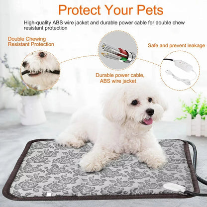 Warm Pet Bed with Thermostat and Timer