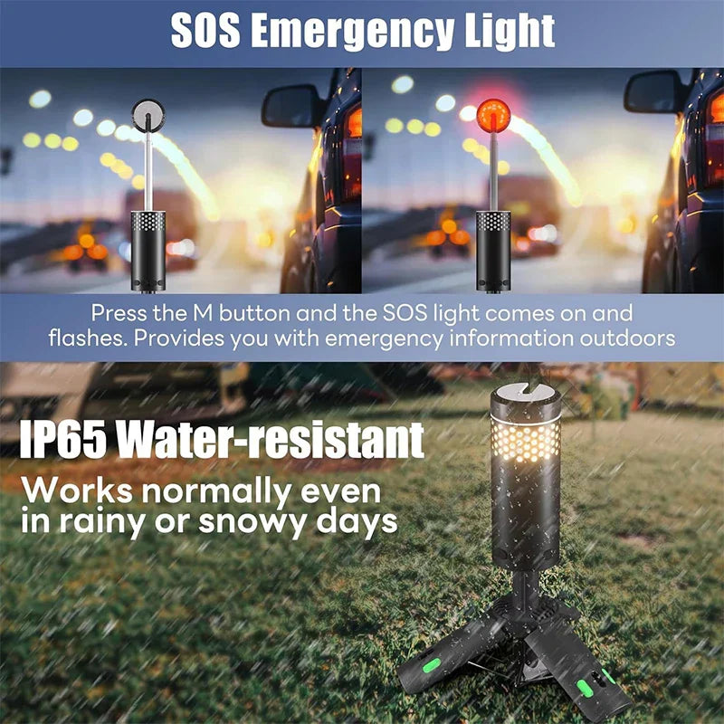 Compact Rechargeable Outdoor LED Lamp