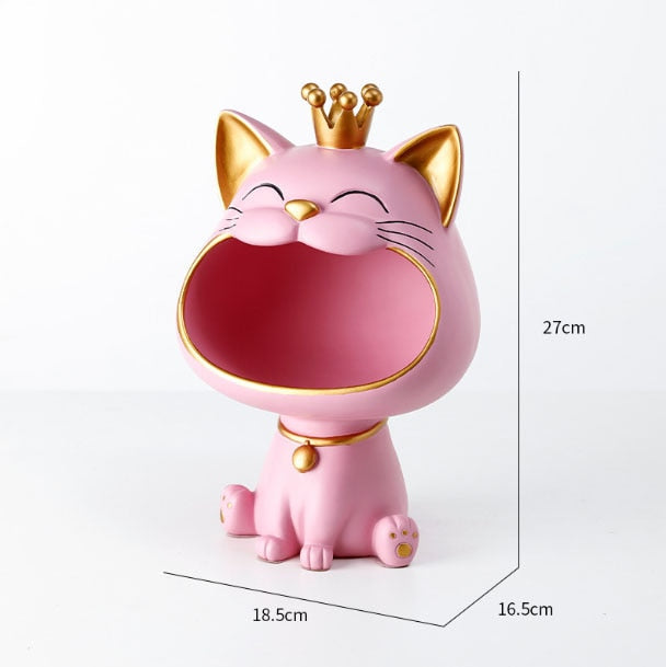 Cute Kitty Trinket Box with Lid