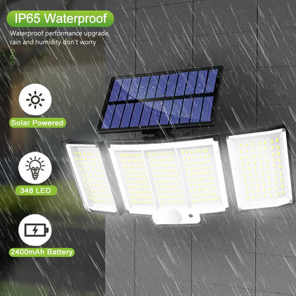 Wireless Solar Motion Sensor Light