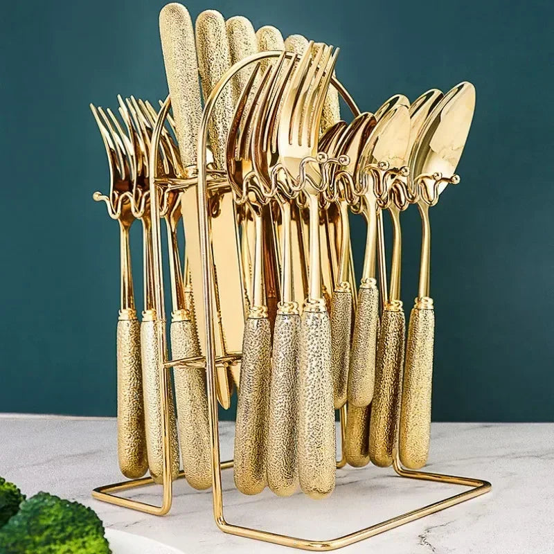 High Quality Silverware Cutlery Set for Home Use - Luxicro