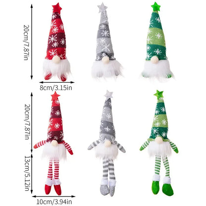 Cozy Christmas Gnome Table Lamp