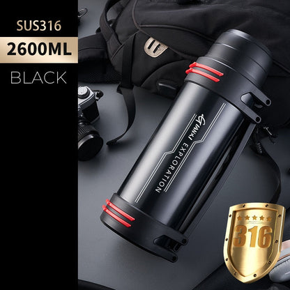 Big Thermal Stainless Steel Drinking Bottle
