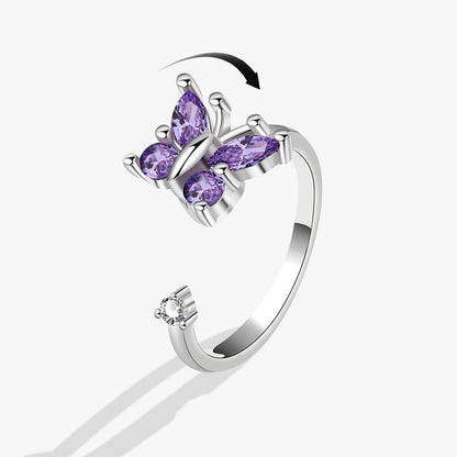Glittering Cosmic Spin Ring