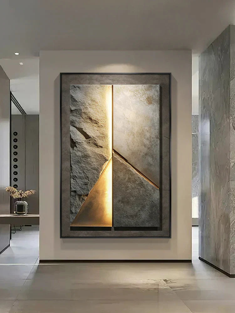Modern Grey LED Porcelain Wall Lamp - Luxicro