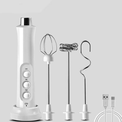 Compact 3in1 Electric Milk Frother Foam Machine