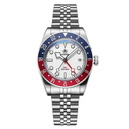Waterproof 39mm Quartz Diver Watch, 200M Swiss Movement - Luxicro