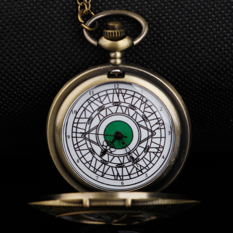 Unique Antique Style Pocket Watch Necklace