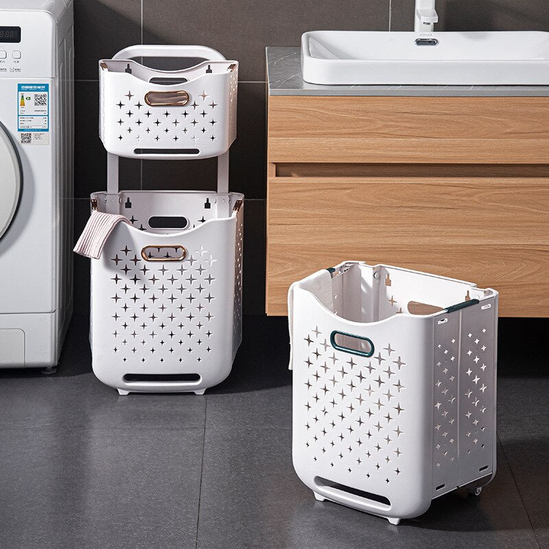 Space Saving Storage Shelf Organizer Basket