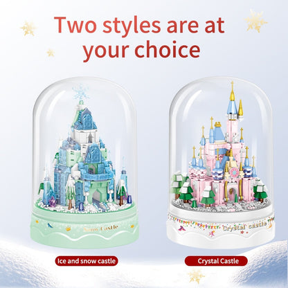 Beautiful Castle Musical Jewelry Box