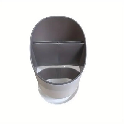 Convenient Kitchen Utensil Holder with Drain