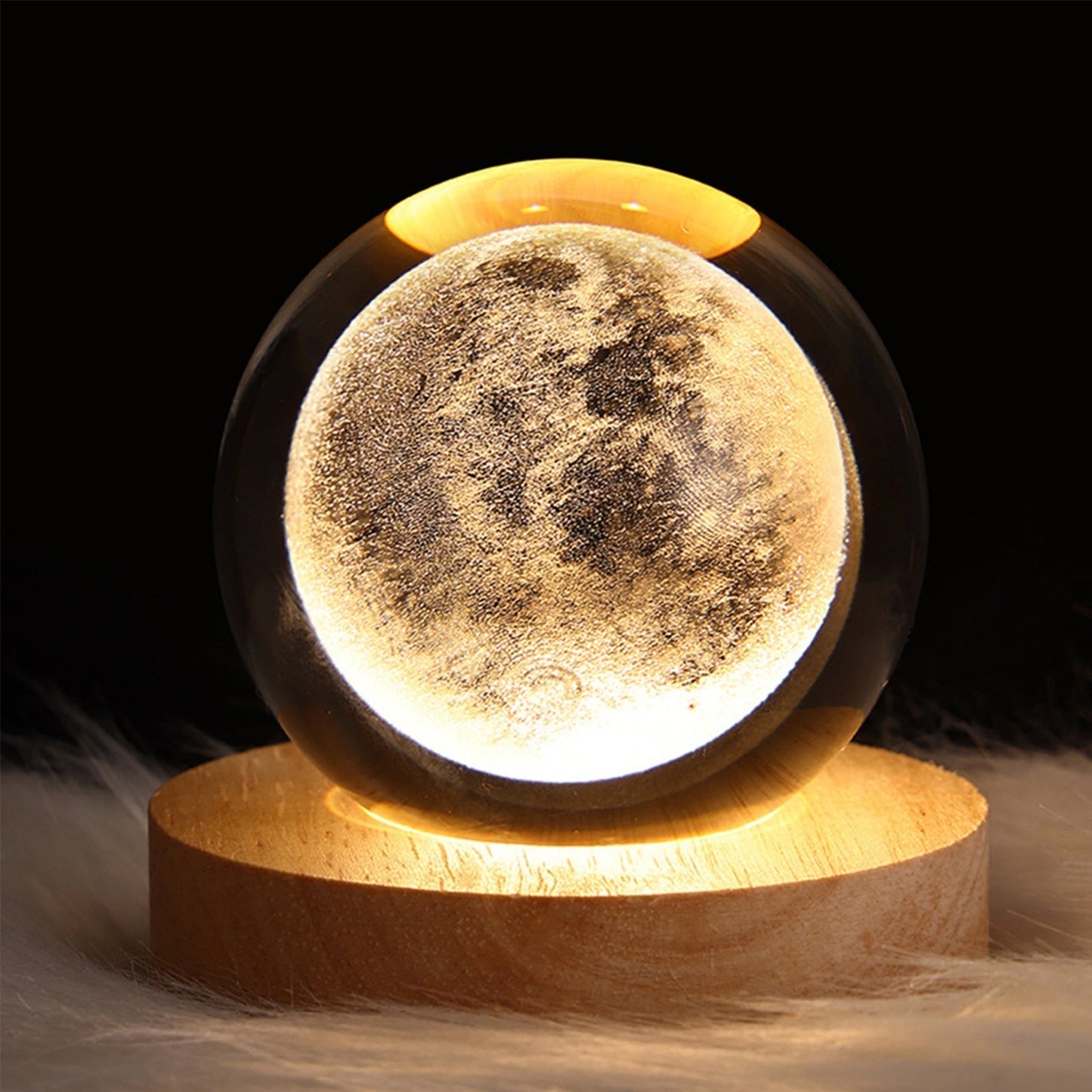 Crystal Ball Table Light