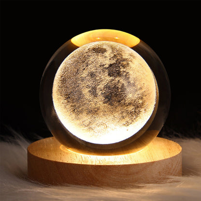 Crystal Ball Table Light