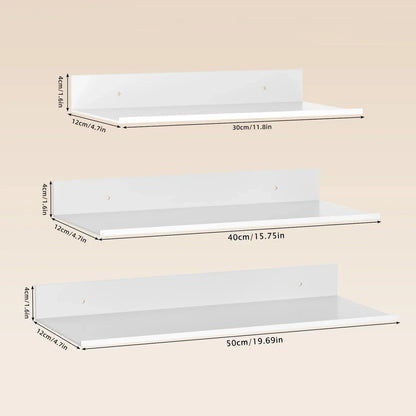 Contemporary Stainless Steel Wall Bracket Shelf