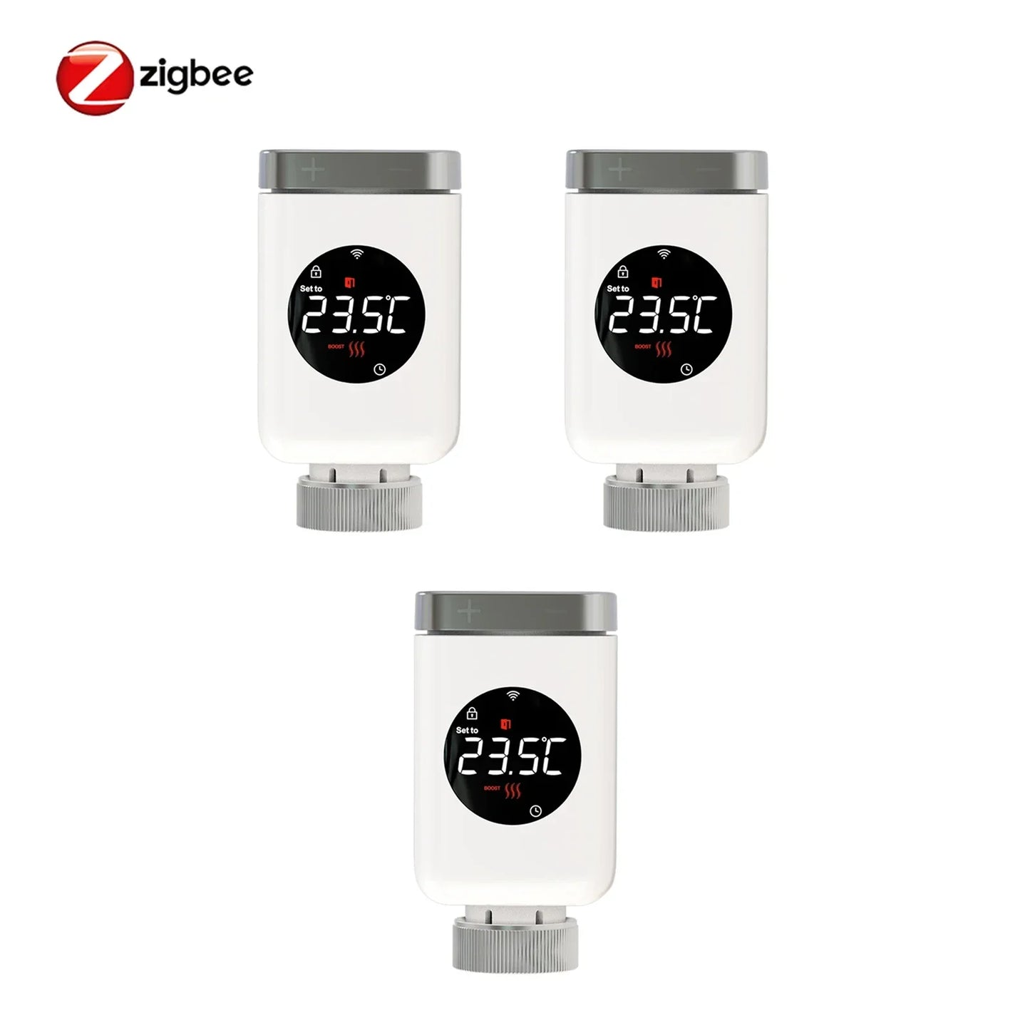 Wireless Thermostat Valve with WiFi and Remote Control