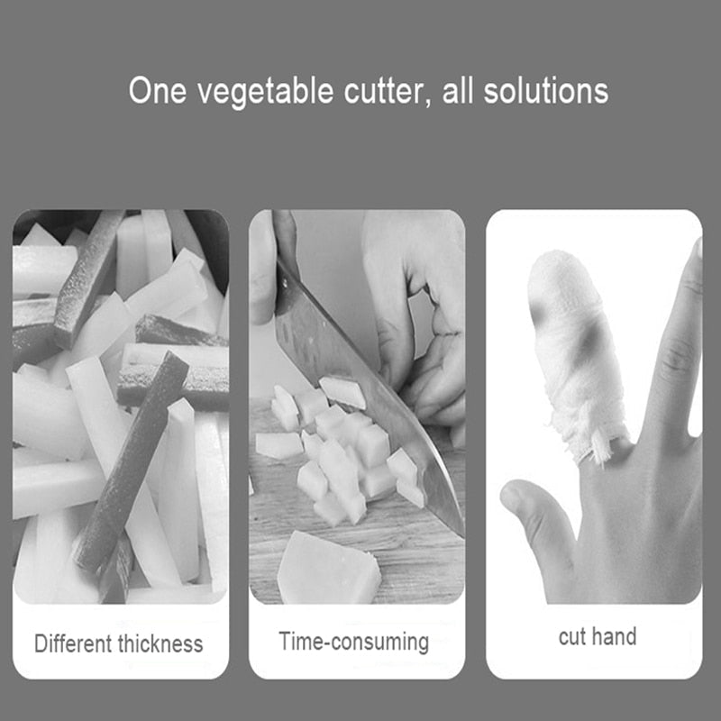Quick Vegetable Knife Chopping Aid