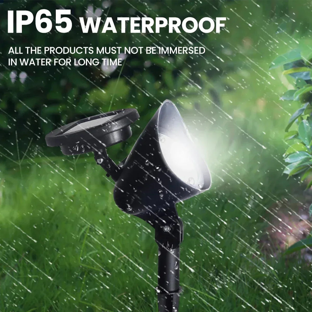 Bright Outdoor Solar LED Garden Spotlight