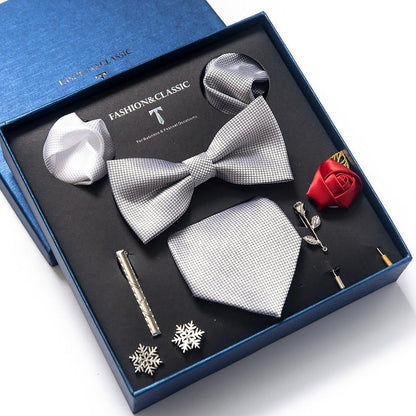 Luxury Silk Necktie Gift Box Set