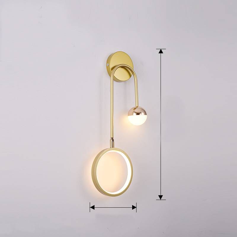Contemporary Acrylic Wall Lamp for Home Decor