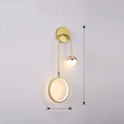 Contemporary Acrylic Wall Lamp for Home Decor