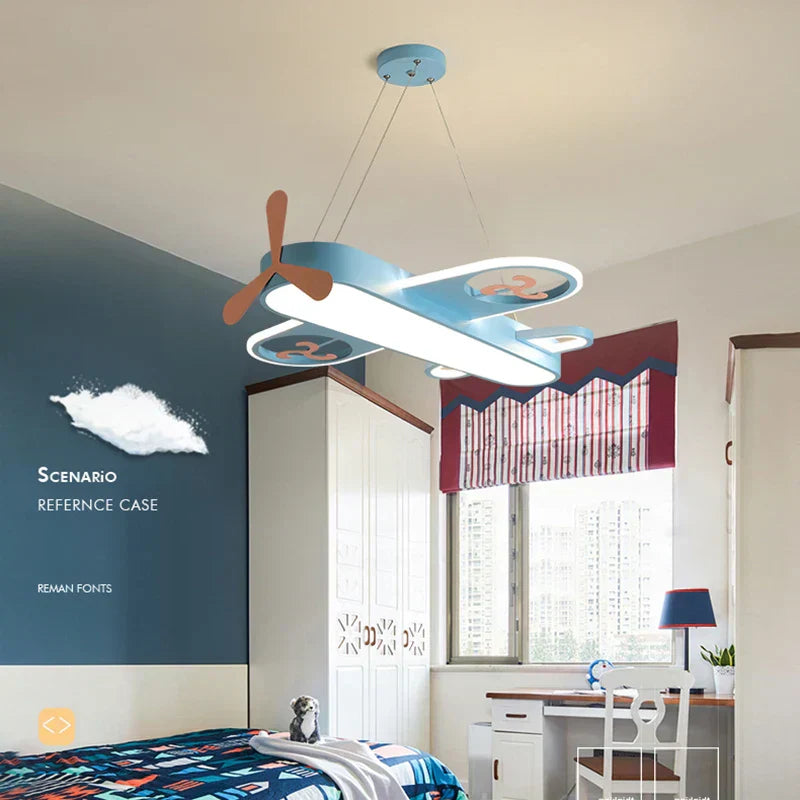 Airplane Shaped Modern LED Lighting Fixture