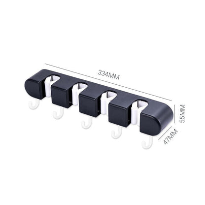 Space-Saving Wall Mount Mop Holder - Luxicro
