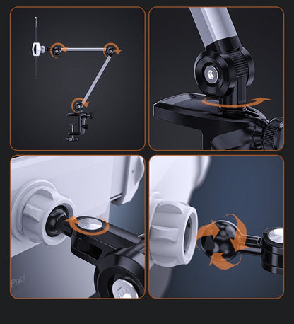 Compact Folding Aluminum Tablet Holder