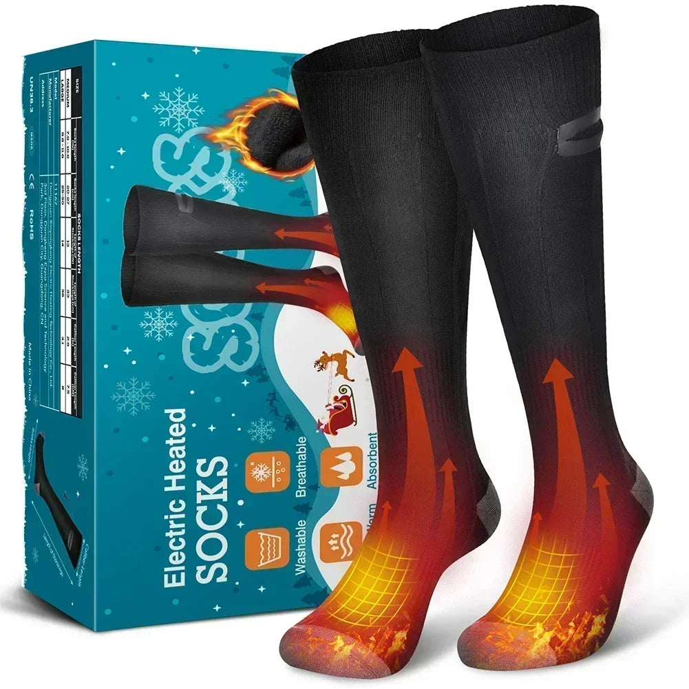 Cozy Electric Heated Socks with 3 Temperature Modes
