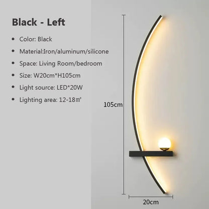 Luxury Gold Accent Wall Lamp