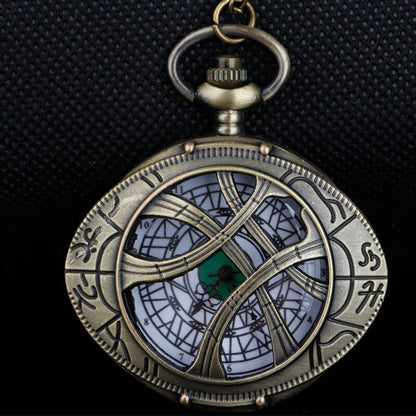 Unique Antique Style Pocket Watch Necklace
