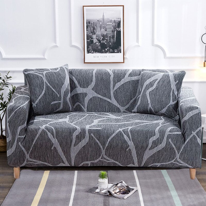 Comfortable Fit Elastic Couch Cover