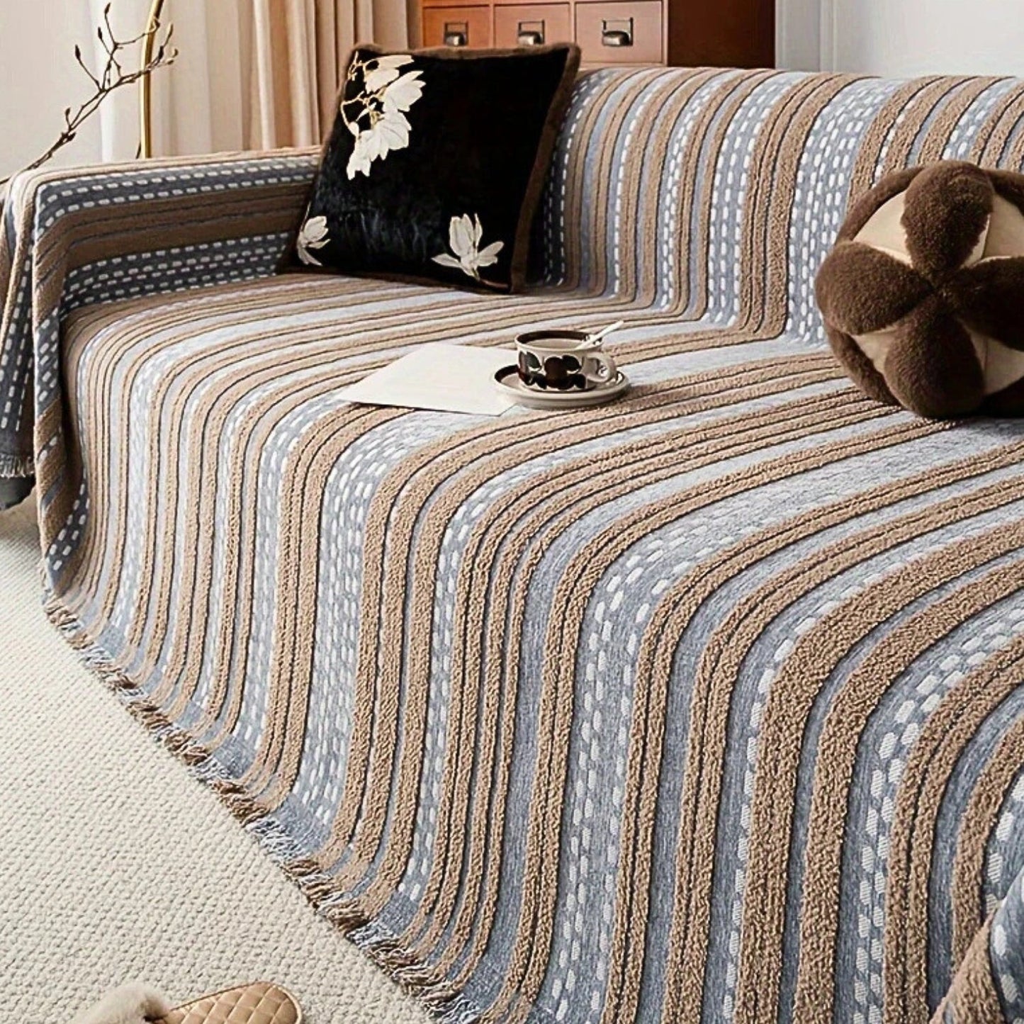 Desert Chic Soft Throw Sofa Blanket