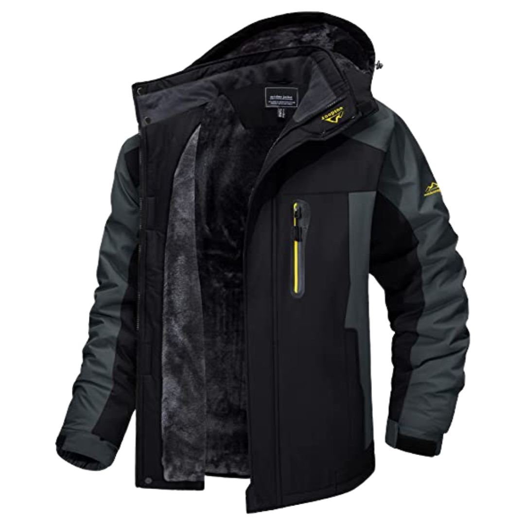 Waterproof Insulated Outdoor Mountain Jacket For Men