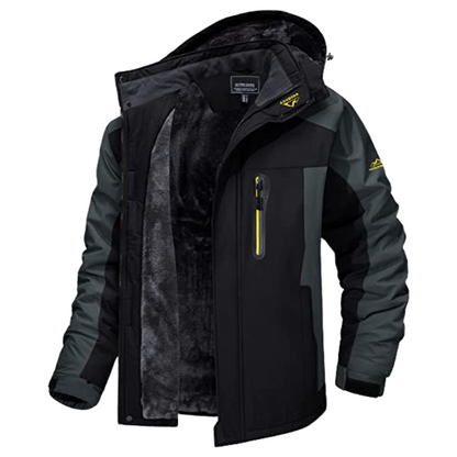 Waterproof Insulated Outdoor Mountain Jacket For Men