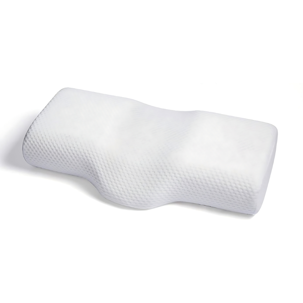 Contour Memory Foam Neck Pillow for Pain Relief Sleep - Luxicro