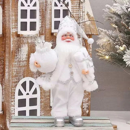 Premium Santa Figure with Gift Sack Decoration - Luxicro