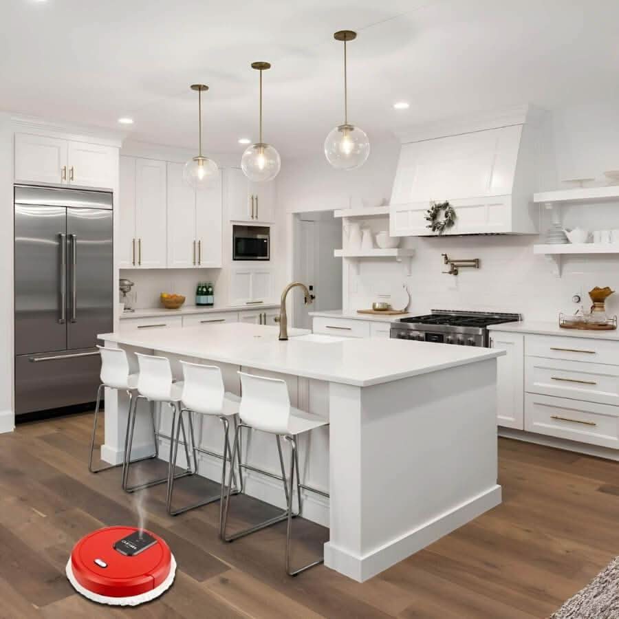 Automatic Vacuum Cleaner for Wood and Carpet Floors